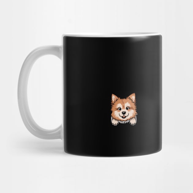 Peeking Dog by Custom Prints HD